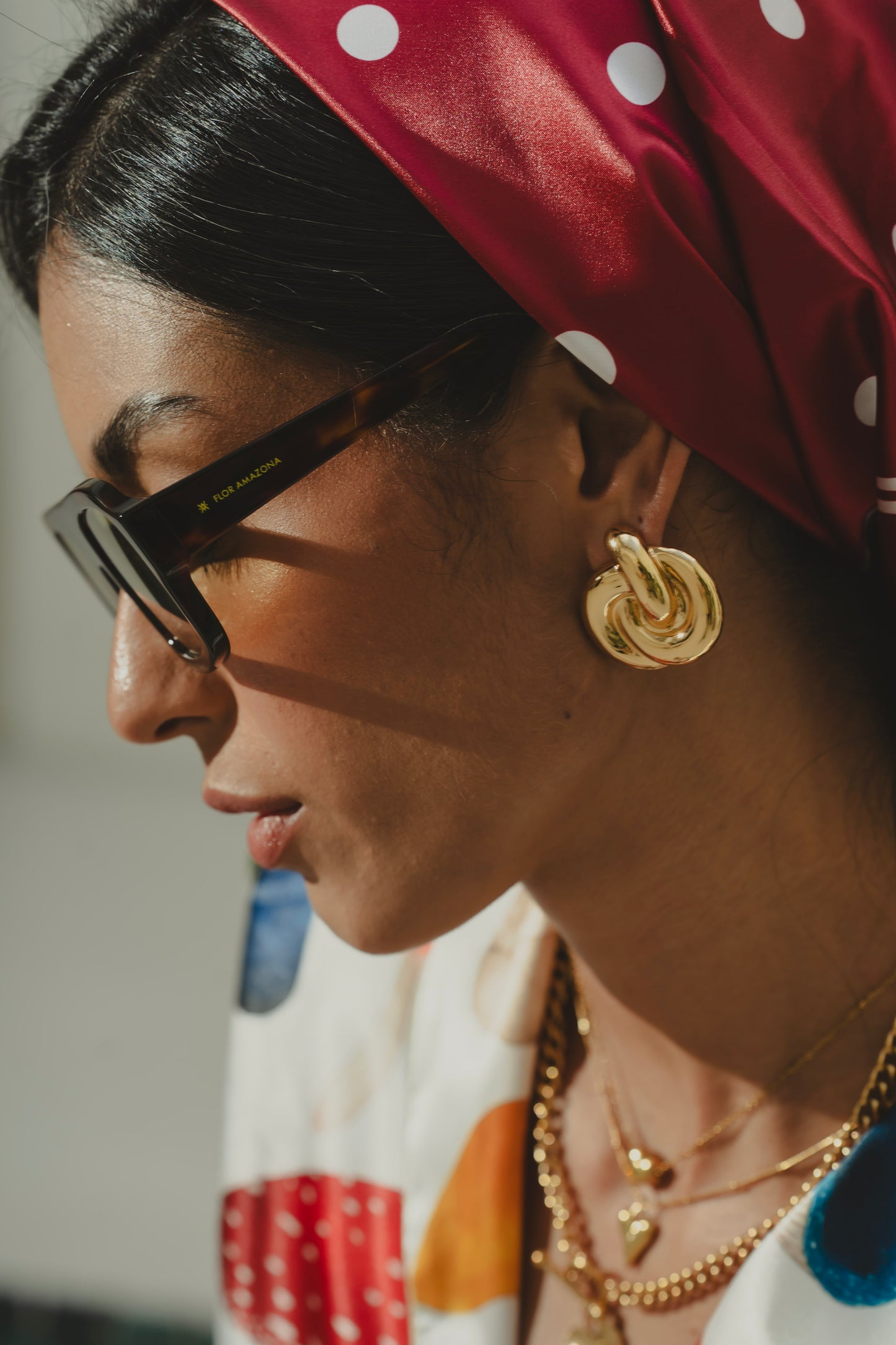 ARTHEMISA EARRINGS Flor Amazona Colombia