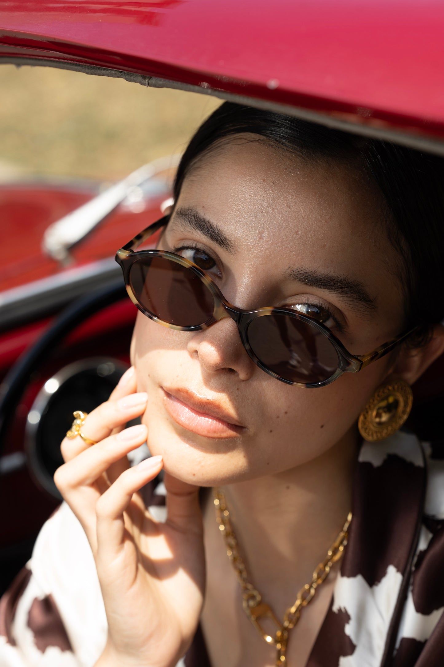 MIMI BLACK SUNGLASSES Flor Amazona Colombia