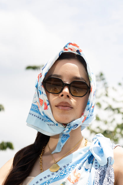 MAR SCARF Flor Amazona Colombia