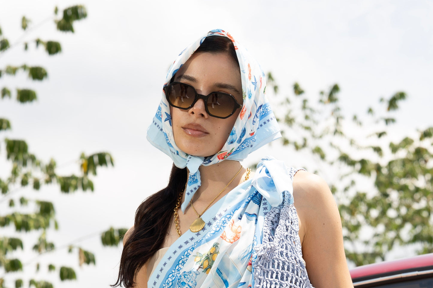 MAR SCARF Flor Amazona Colombia