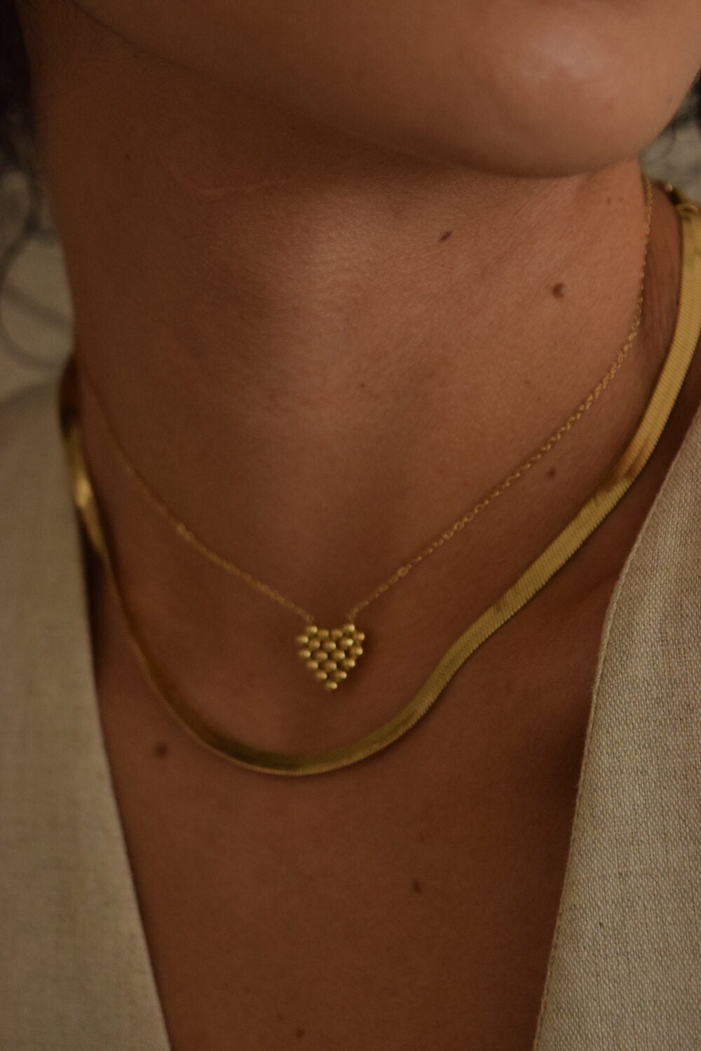 Snake Necklace Flor Amazona Colombia