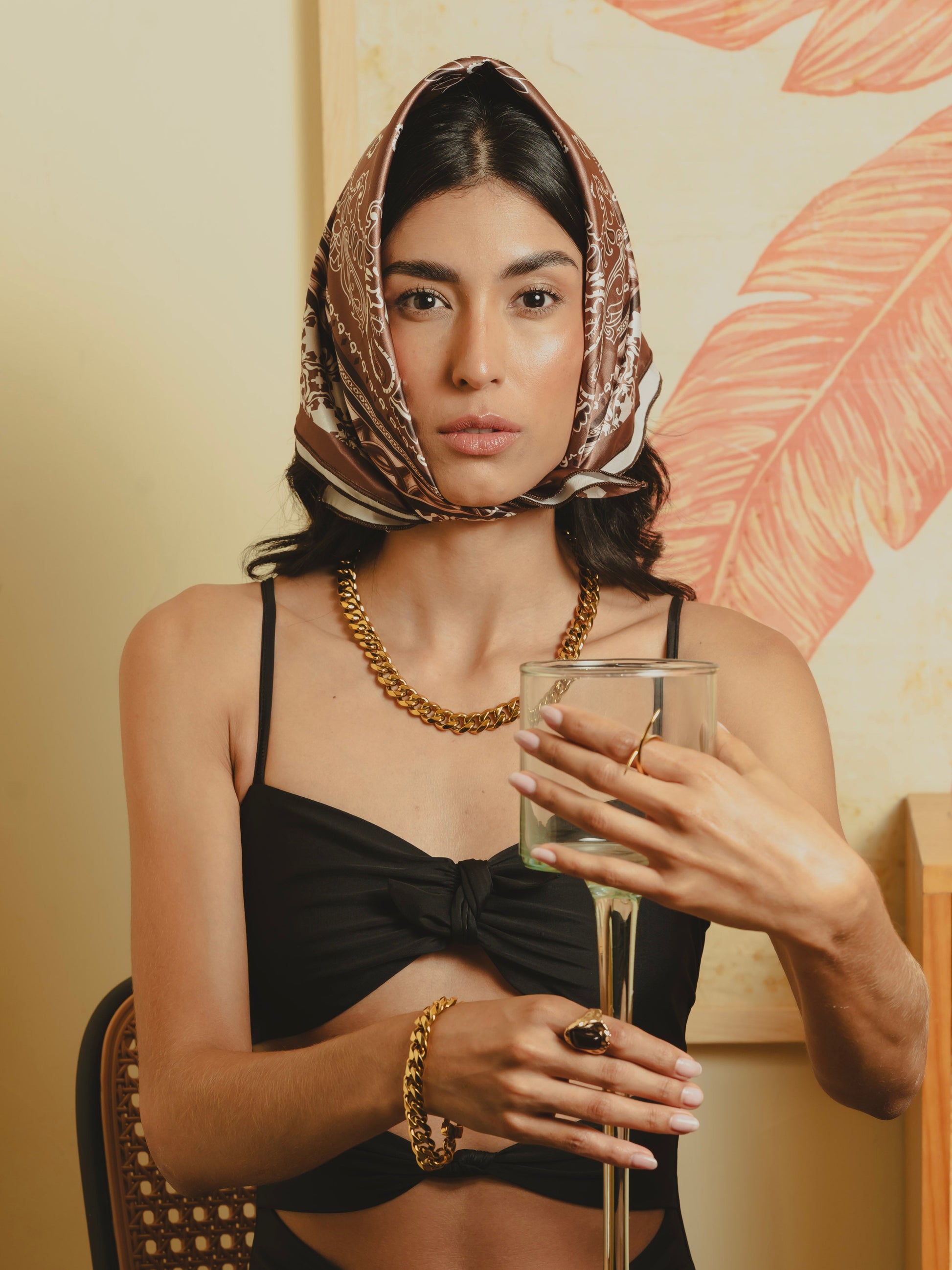 MOCCA SCARF Flor Amazona Colombia