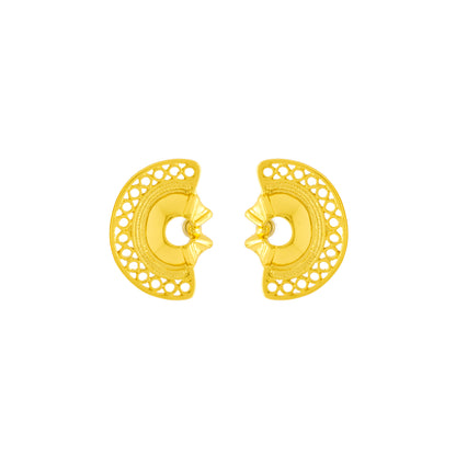 TINY MACONDO EARRINGS Flor Amazona Colombia