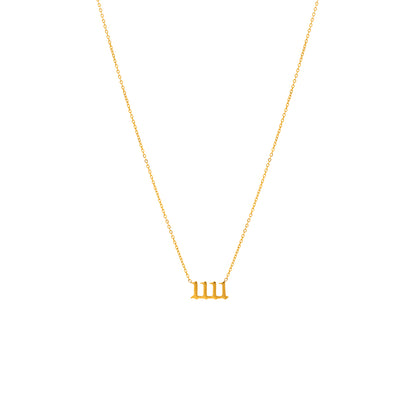 11:11 Necklace Flor Amazona Colombia
