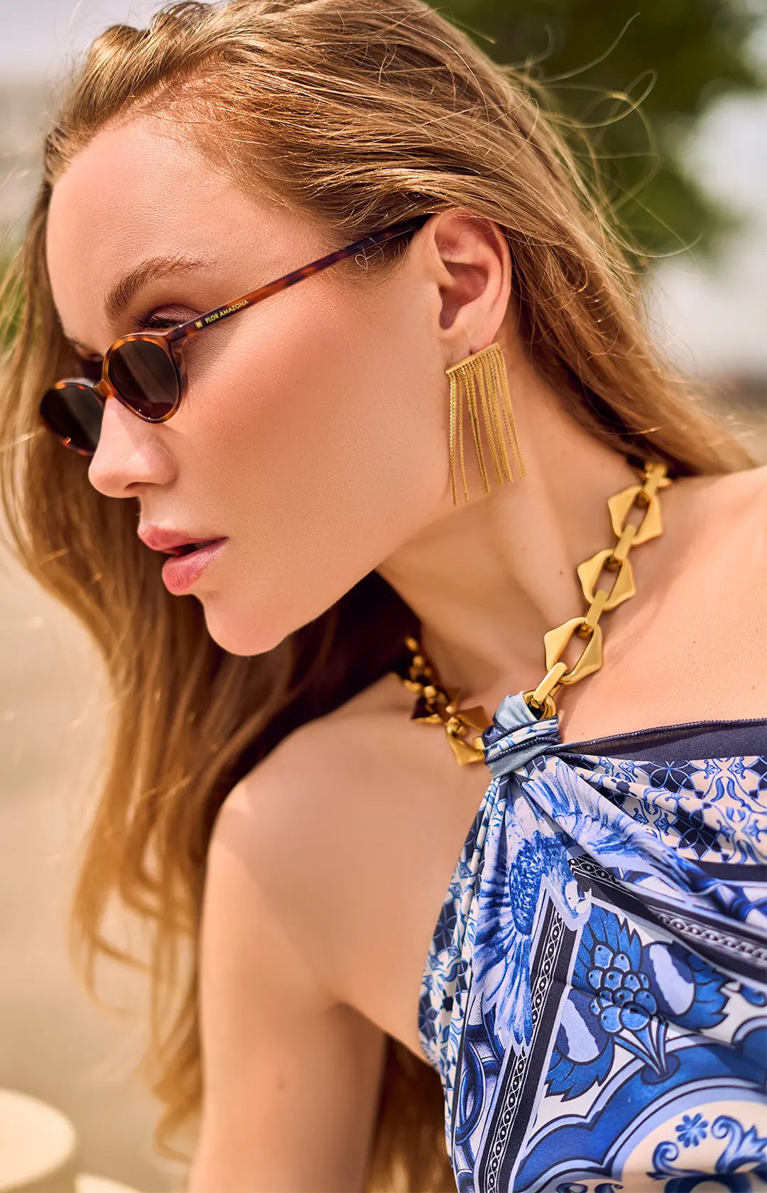 PERSEO EARRINGS Flor Amazona Colombia