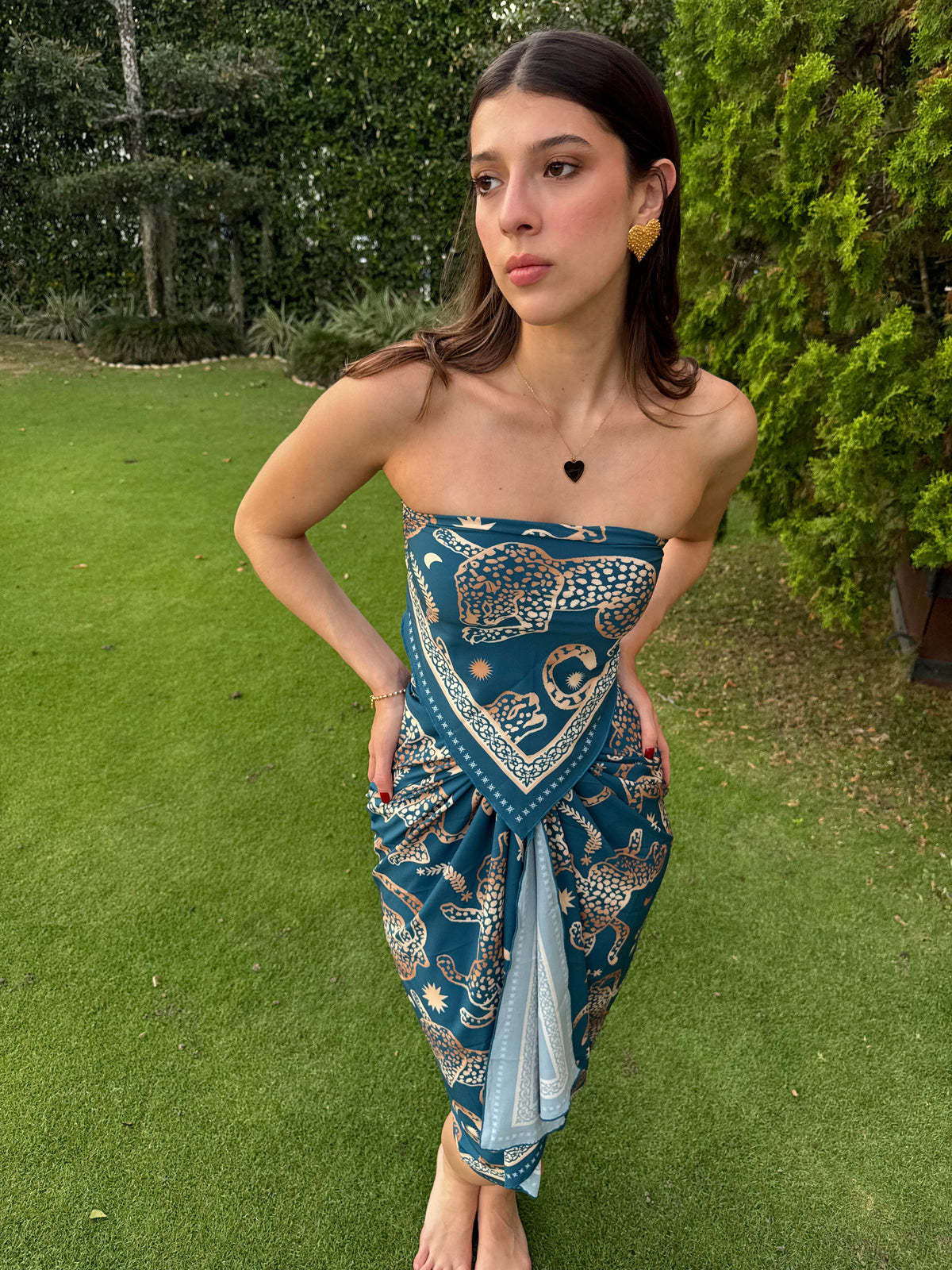 PAÑOLETA JAGUAR ESMERALDA