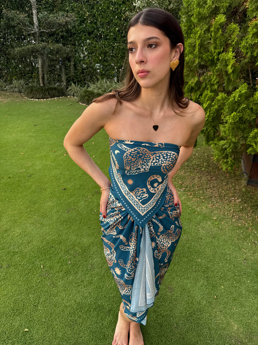 PAÑOLETA JAGUAR ESMERALDA