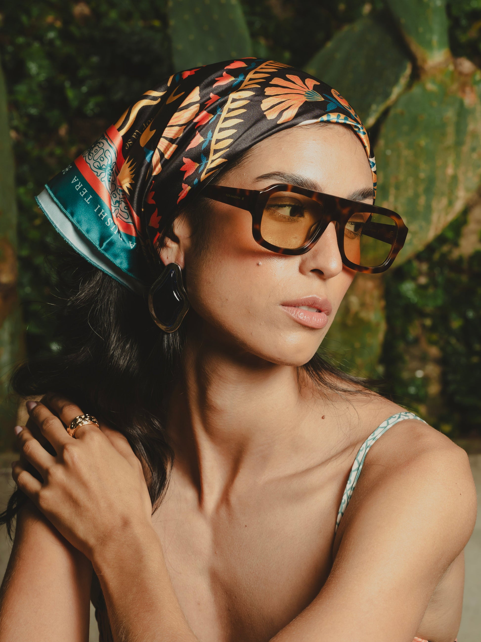 SNAKE SCARF Flor Amazona Colombia