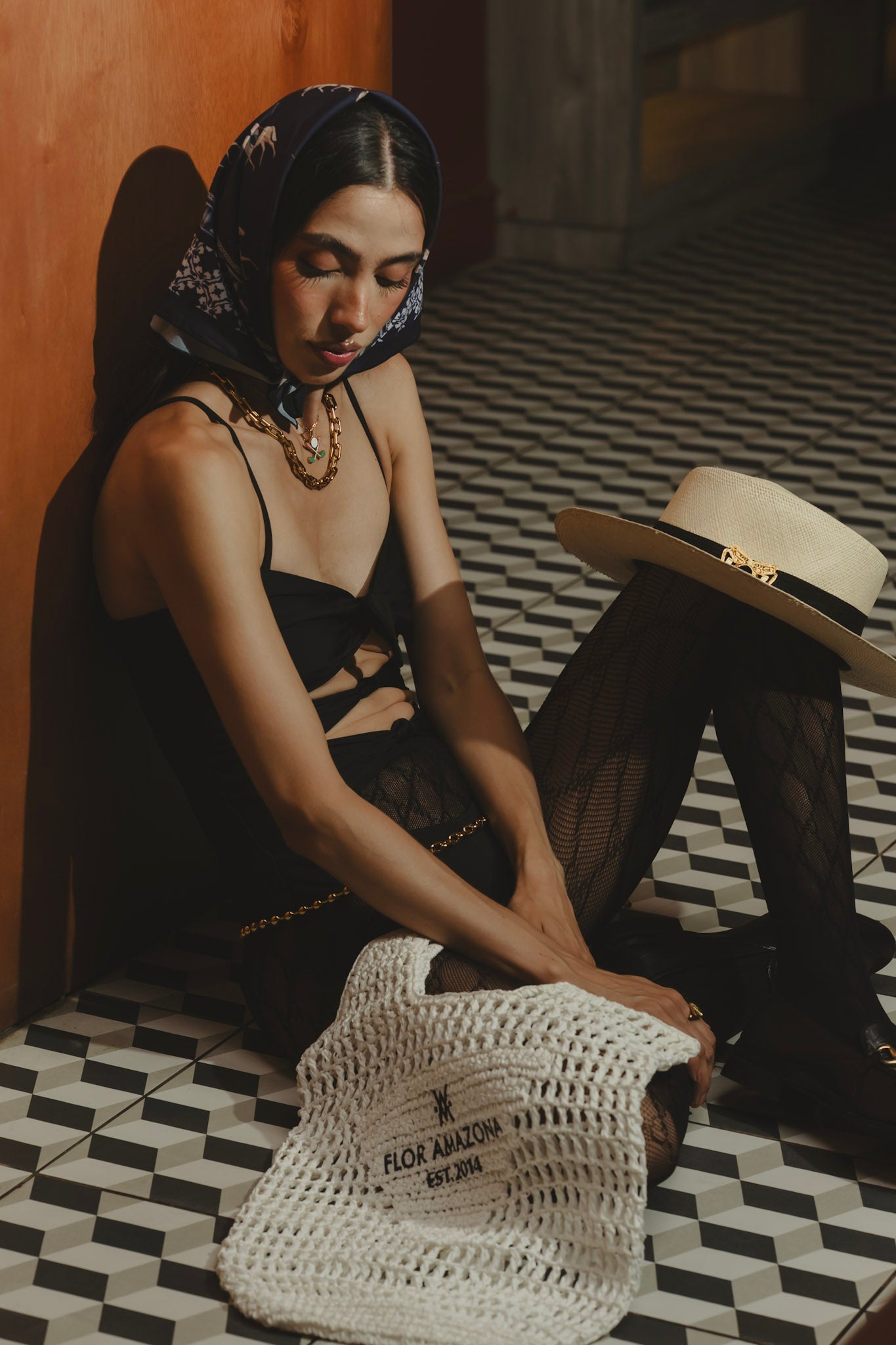 SUMMER BAG WHITE Flor Amazona Colombia