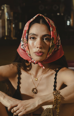 DELIRIO JAPONES CORAL SCARF
