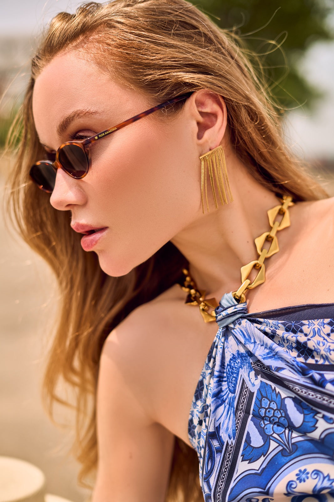 TIANA NECKLACE Flor Amazona Colombia