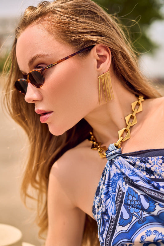 TIANA NECKLACE Flor Amazona Colombia