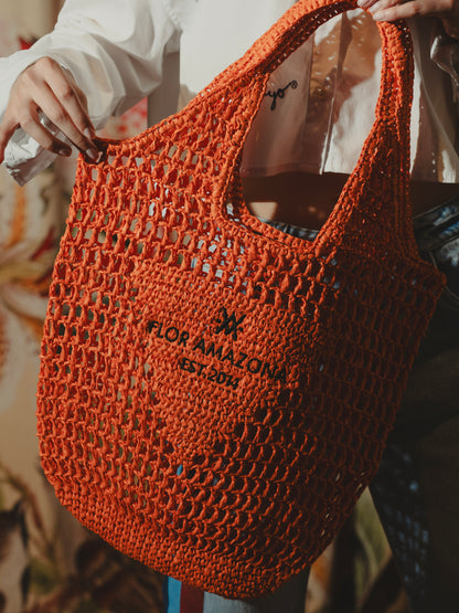 SUMMER BAG ORANGE Flor Amazona Colombia