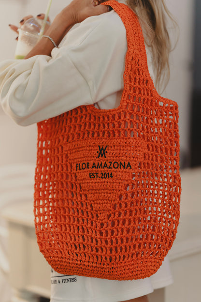 SUMMER BAG ORANGE Flor Amazona Colombia