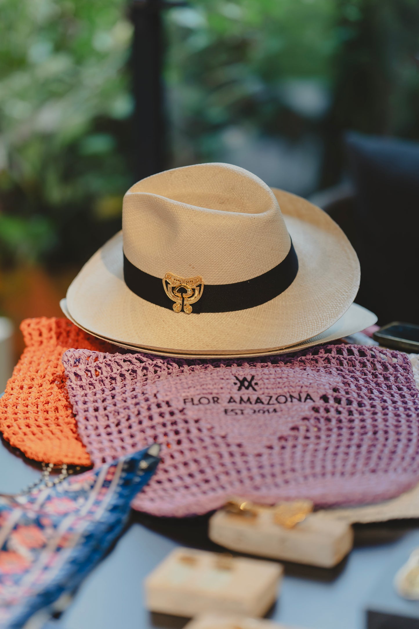 SUMMER BAG PURPLE Flor Amazona Colombia