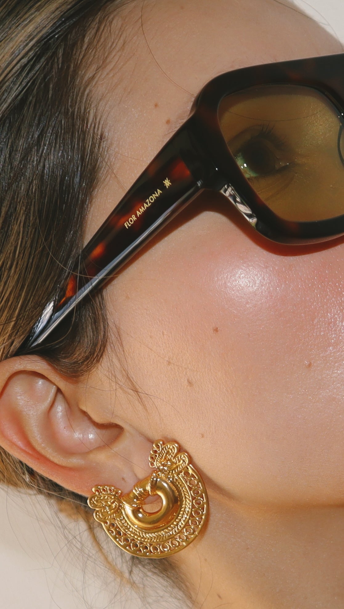 BUTTERFLY MACONDO EARRINGS Flor Amazona Colombia