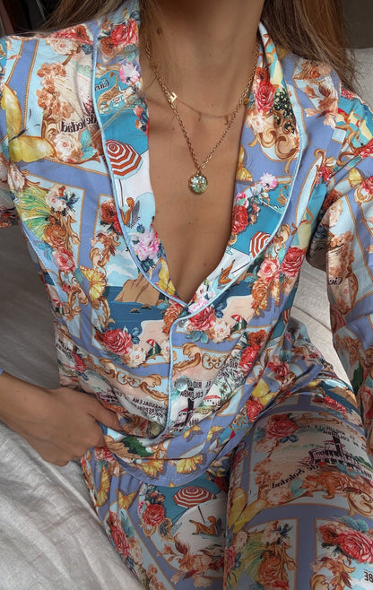 PJ PANTS HERALDICA Flor Amazona Colombia
