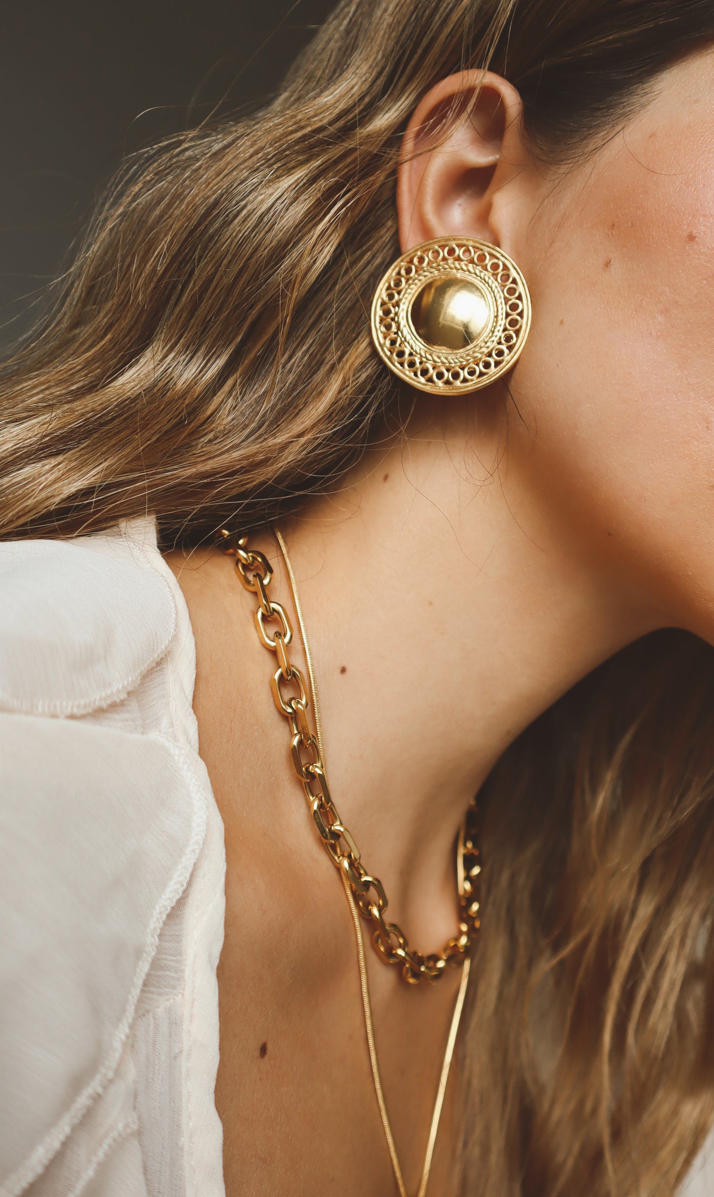 MACONDO EARRINGS Flor Amazona Colombia
