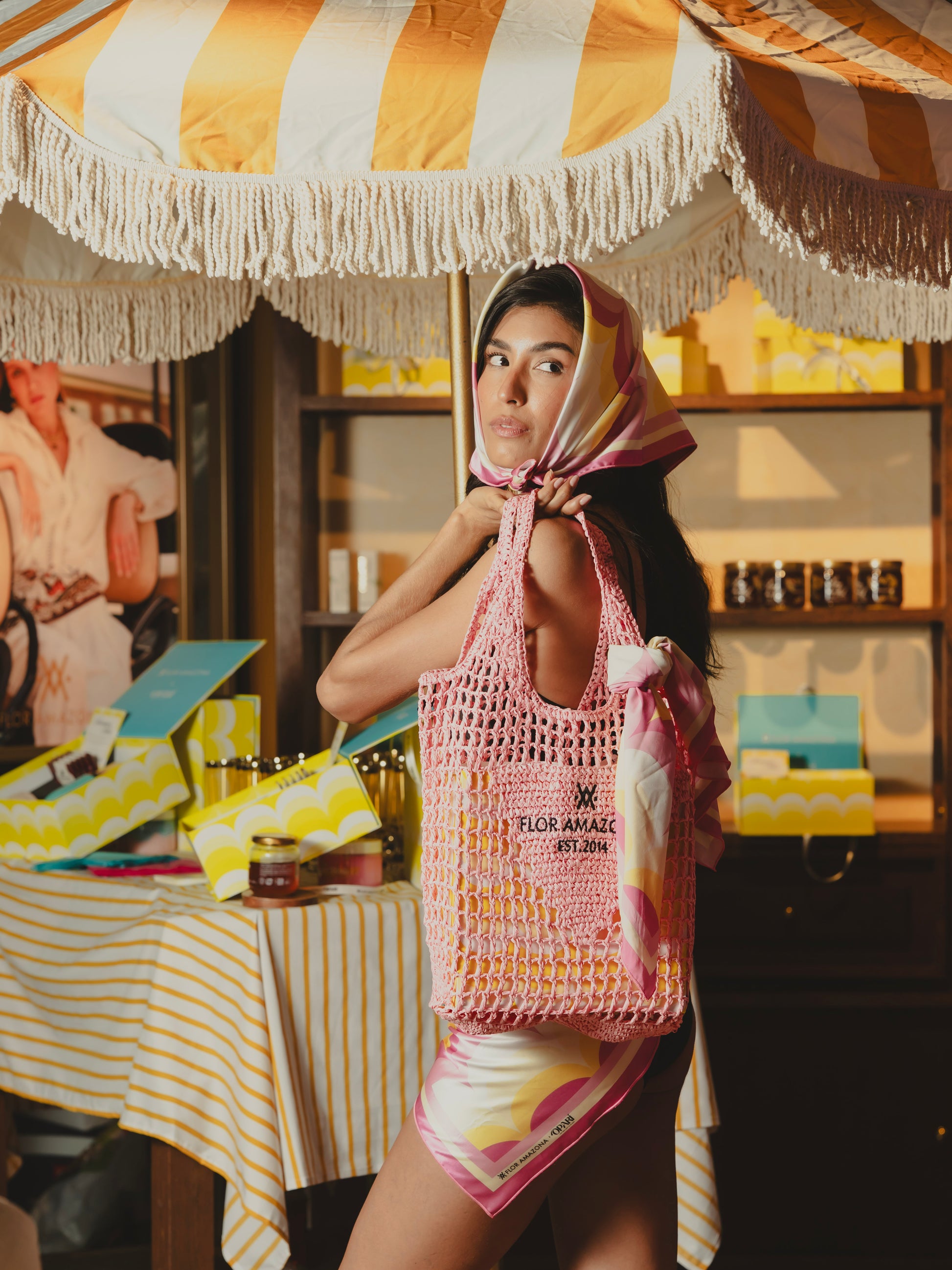 OPARI SCARF Flor Amazona Colombia