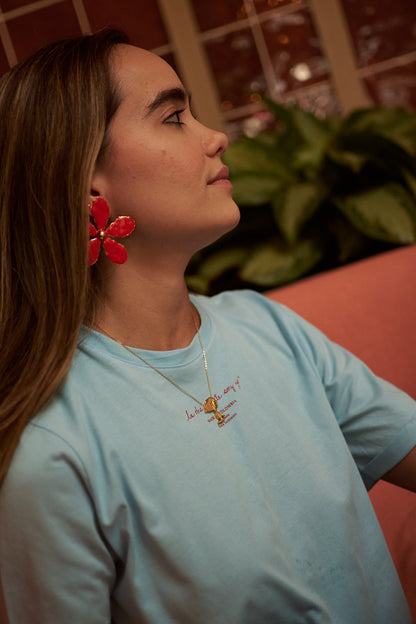 SNOOPY NECKLACE Flor Amazona Colombia